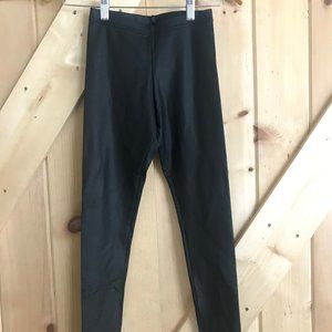 Shiny Black American Apparel Leggings